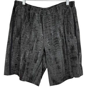 Lululemon Pace Breaker Short 9" Matchstick Asphalt Grey Black Liner Size XL